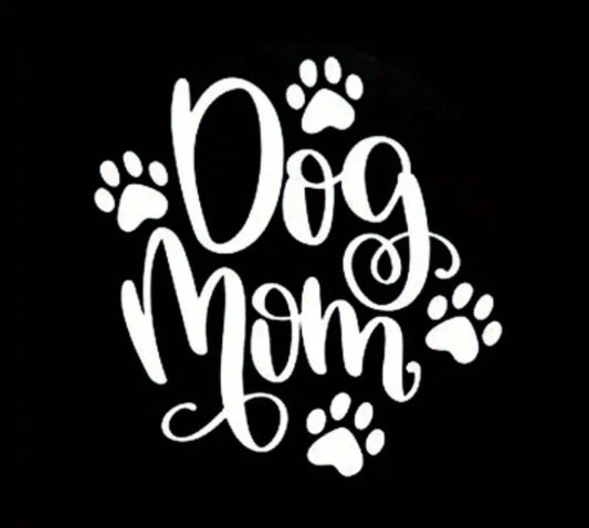 Car Window Decal - Dog Mom