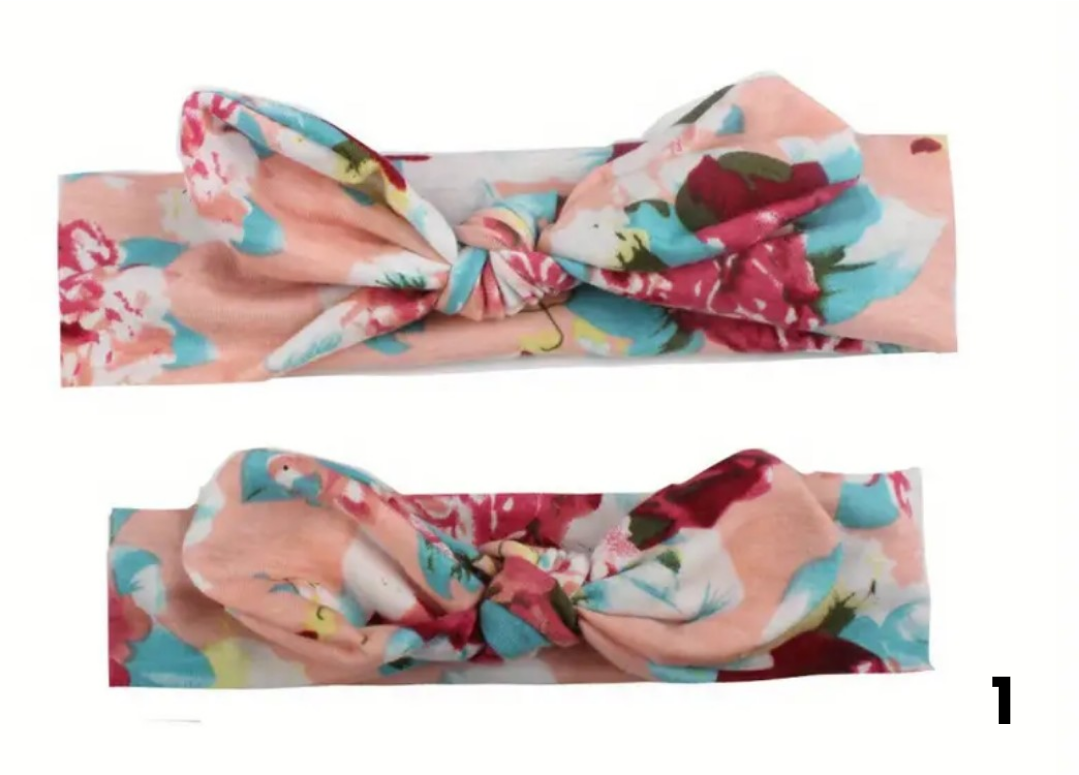 Mommy and Me Headbands - Floral