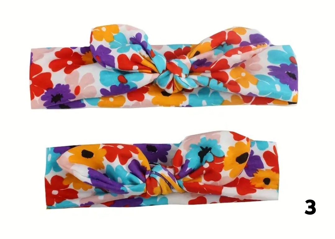 Mommy and Me Headbands - Floral