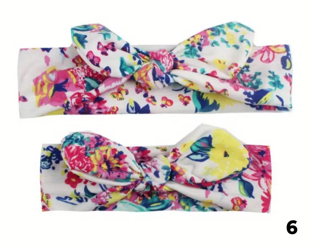 Mommy and Me Headbands - Floral