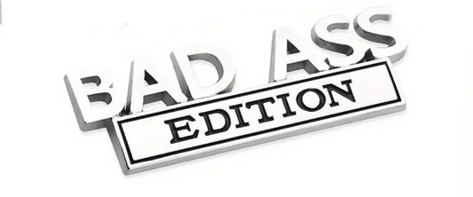 Car Emblem 3D - Bad A** Edition