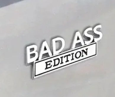 Car Emblem 3D - Bad A** Edition