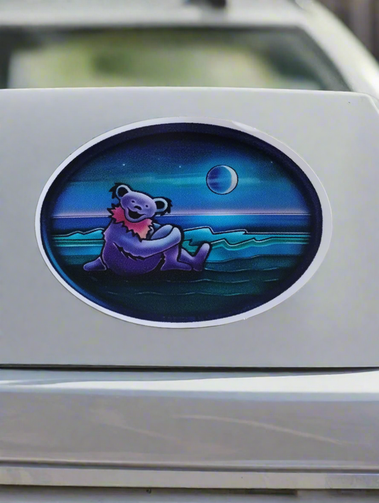 Car Window Sticker - Dancing Bear